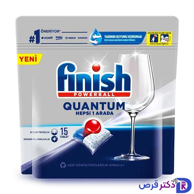 قرص ماشین ظرفشویی فینیش مدل Quantum Hepsi 1 Arada بسته 15 عددی 1 قرص ماشین ظرفشویی فینیش مدل Quantum Hepsi 1 Arada بسته 15 عددی