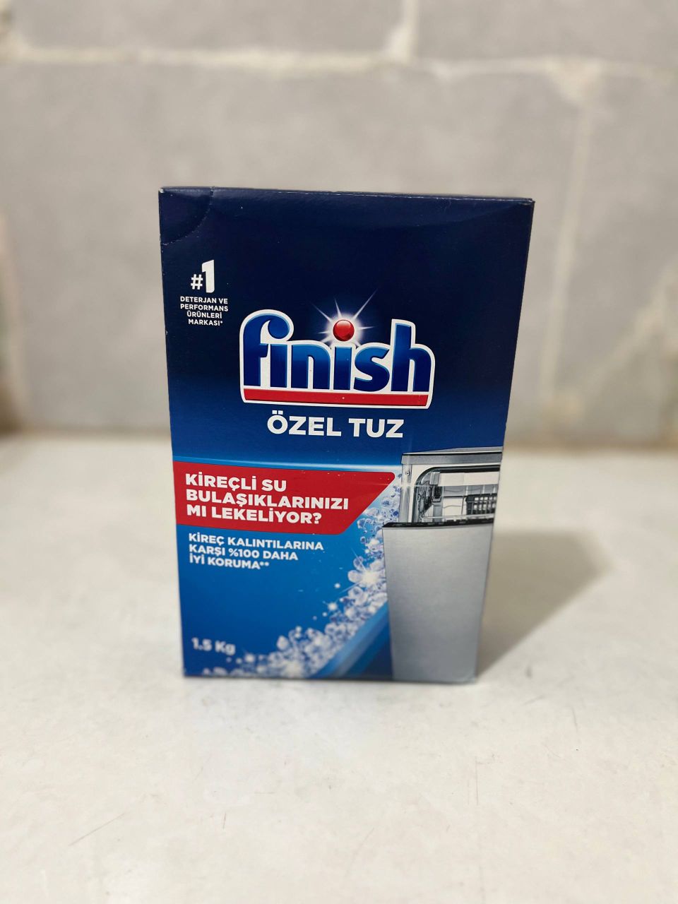 نمک ماشین ظرفشویی فینیش مدل Ozel Tuz وزن 1500 گرم 1 نمک ماشین ظرفشویی فینیش مدل Ozel Tuz وزن 1500 گرم آلمان
