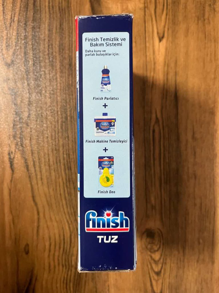 نمک ماشین ظرفشویی فینیش بسته 1.2 کیلوگرم 8 نمک ماشین ظرفشویی فینیش مدل Ozel Tuz وزن 1500 گرم