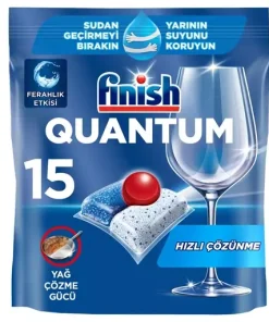 قرص ماشین ظرفشویی فینیش مدل Quantum Hepsi 1 Arada بسته 15 عددی