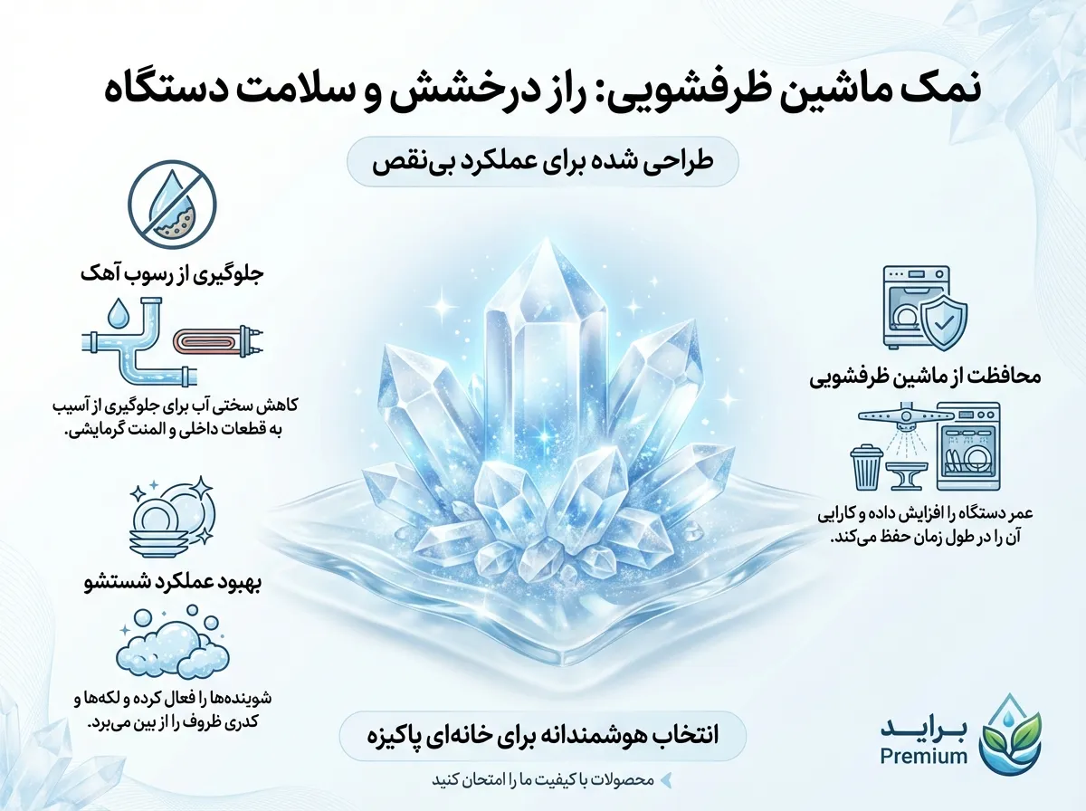 نمک ماشین ظرفشویی